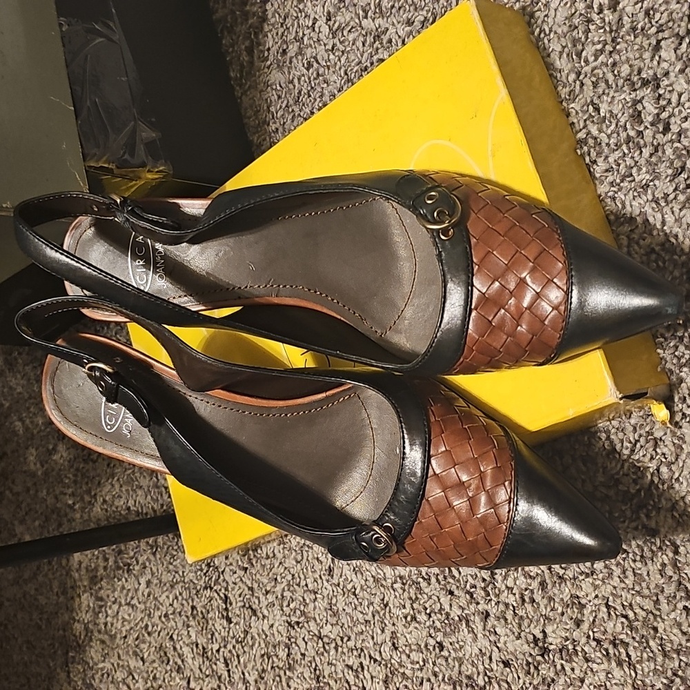 Joan&David sling back pointed pumps